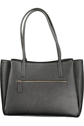 Geantă damă guess jeans negru cu fermoar - 0