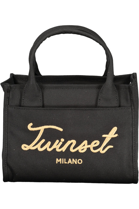 Geantă damă twinset negru cu fermoar