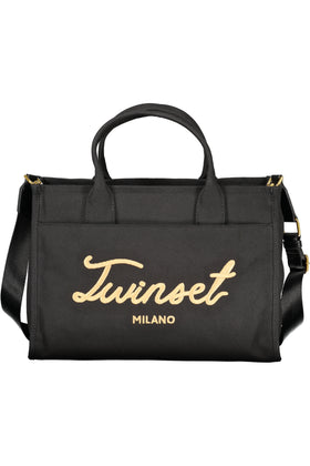 Geantă damă twinset negru cu fermoar