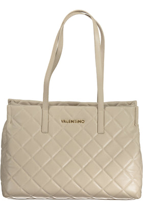 Geantă damă valentino bags bej cu fermoar