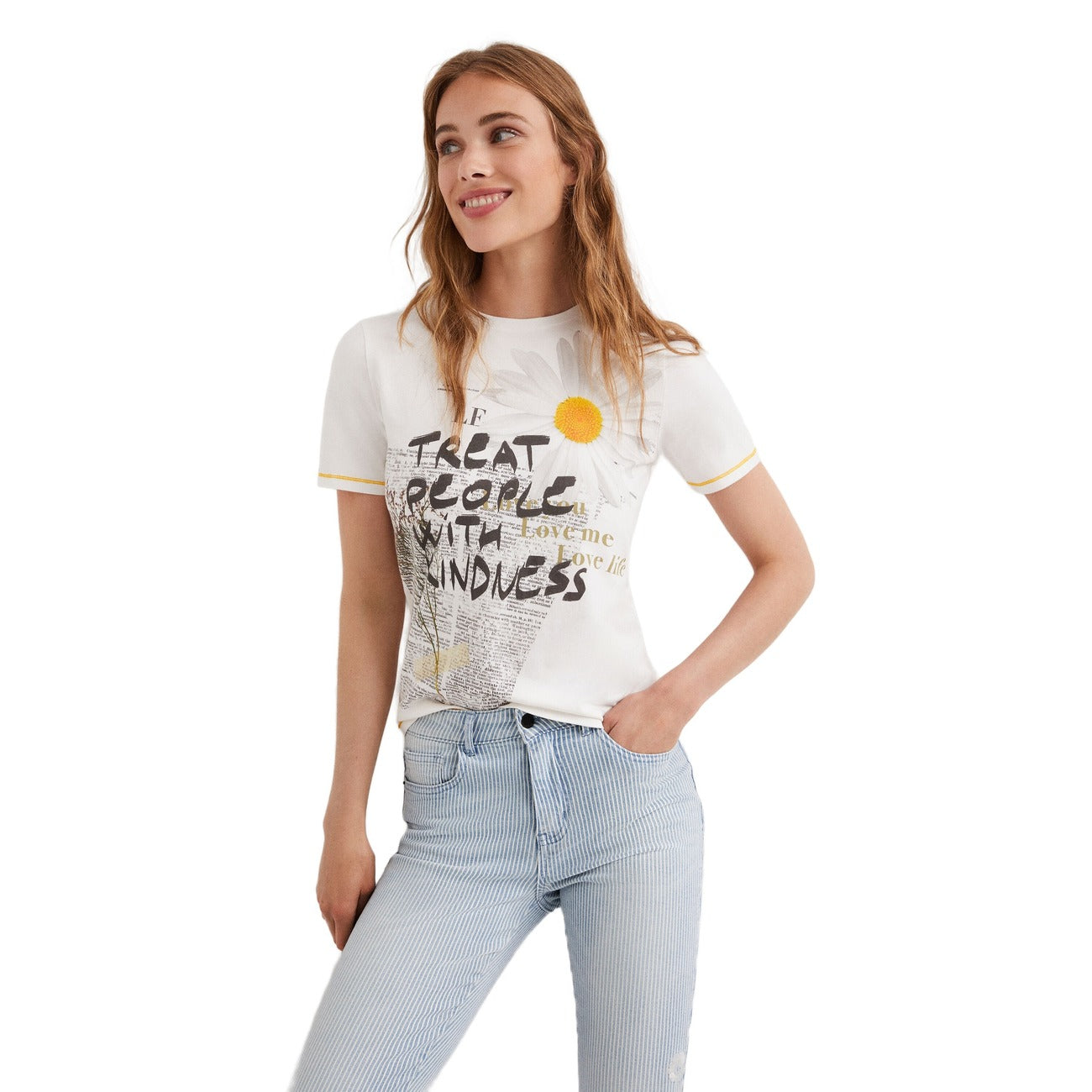 Desigual Femeie Tricouri - 0
