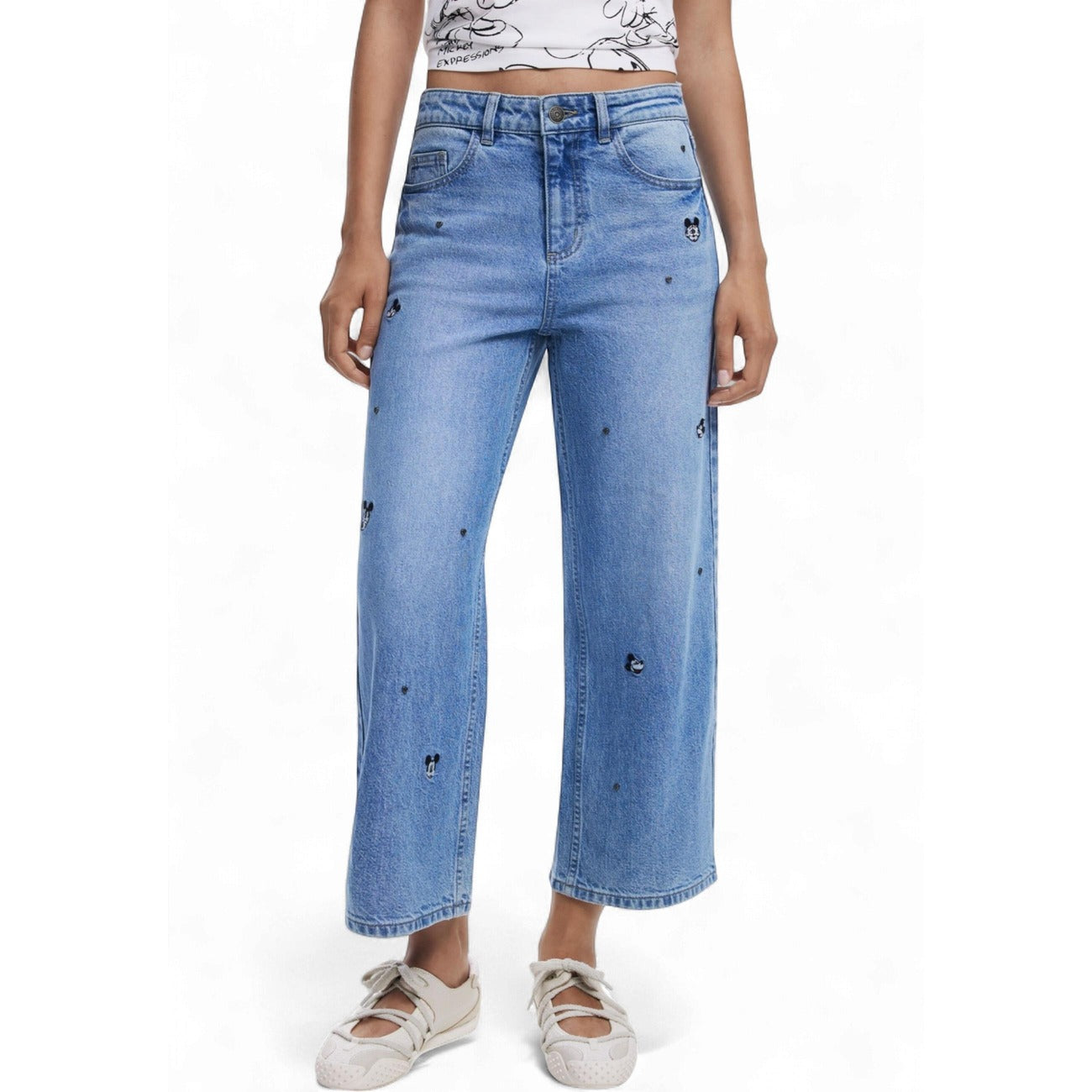 Desigual Femeie Jeans