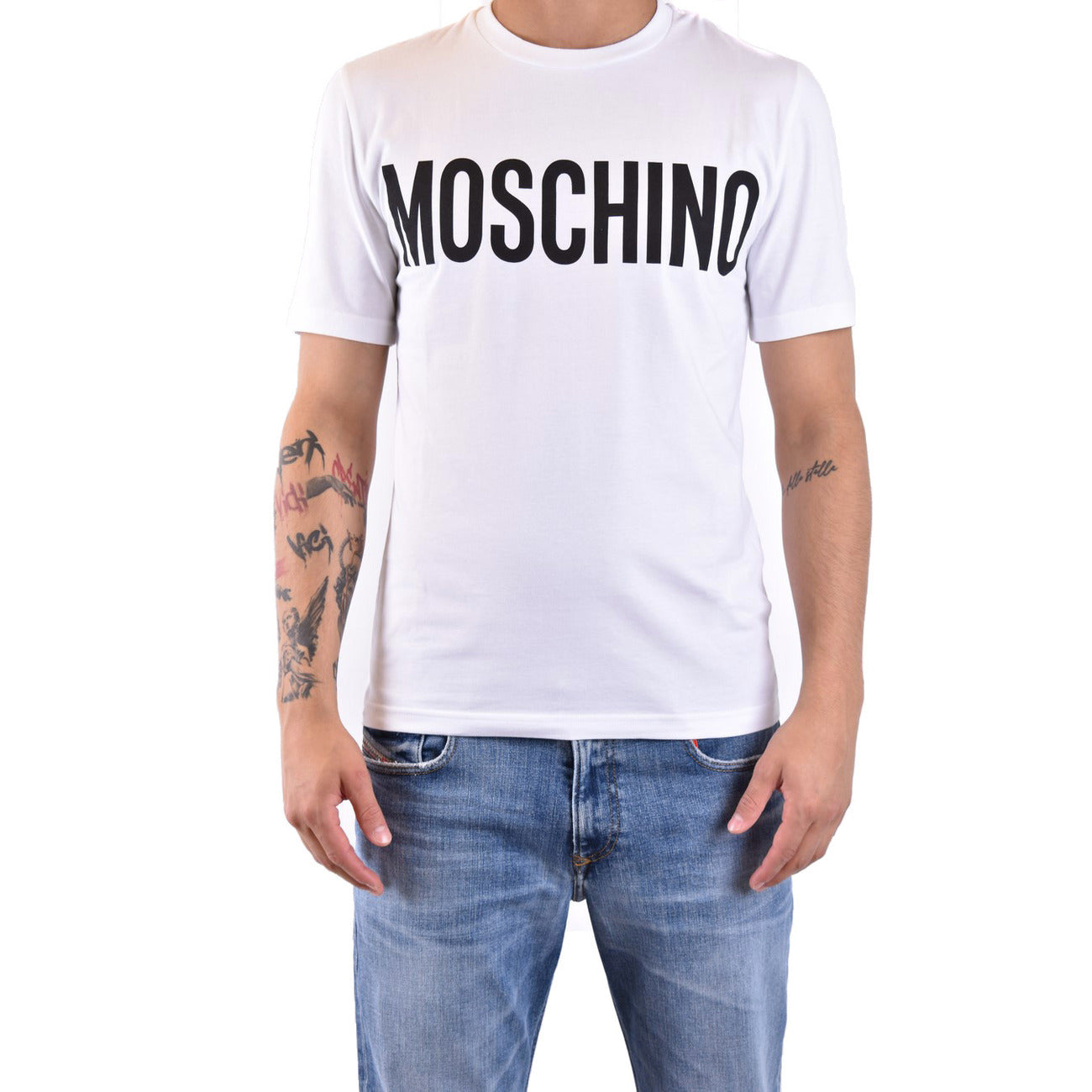 Moschino Barbat Tricouri - 0
