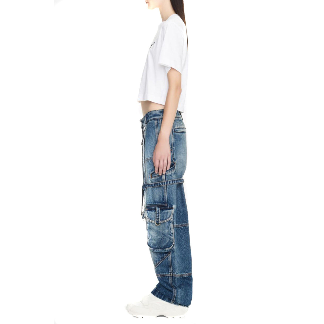Off-white Femeie Jeans