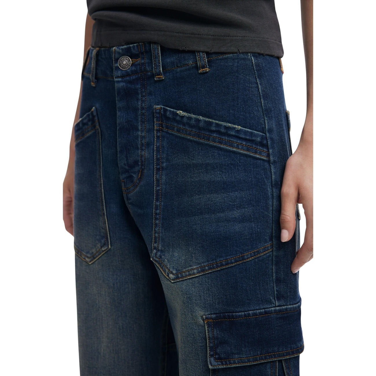 Desigual Femeie Jeans