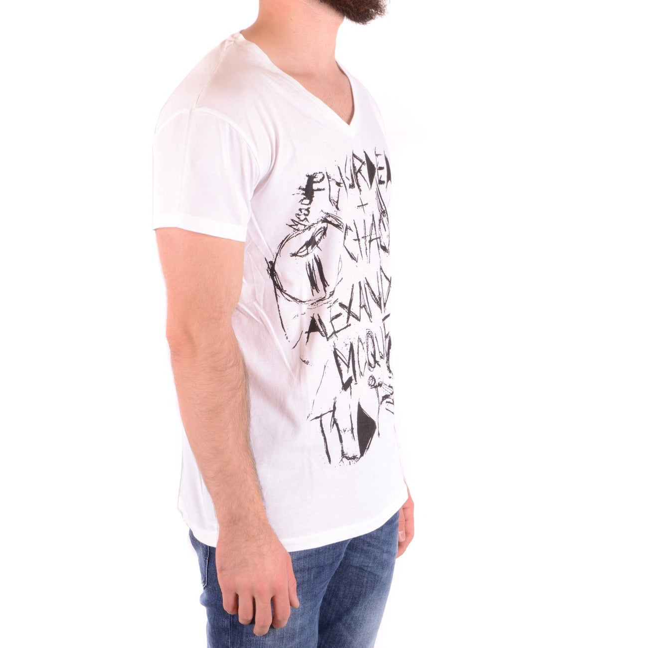 Alexander Mcqueen Barbat Tricouri - 0